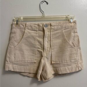 American Eagle Outfitters Tan High Waist Shorts